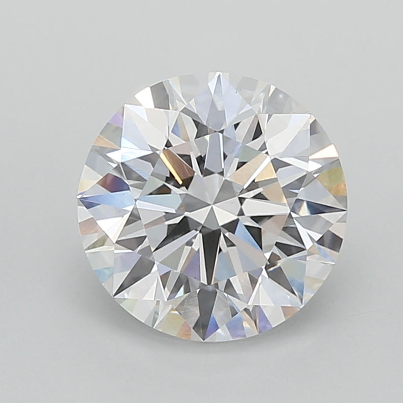 2.00 Carat Round Shaped, Ideal Cut, E Color, VVS2 Clarity, IGI Certified Lab Grown Diamond