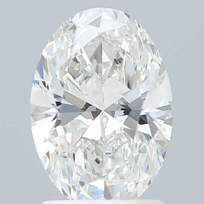 1.82 Carat Oval Shaped, Ideal Cut, F Color, VVS2 Clarity, IGI Certified Lab Grown Diamond