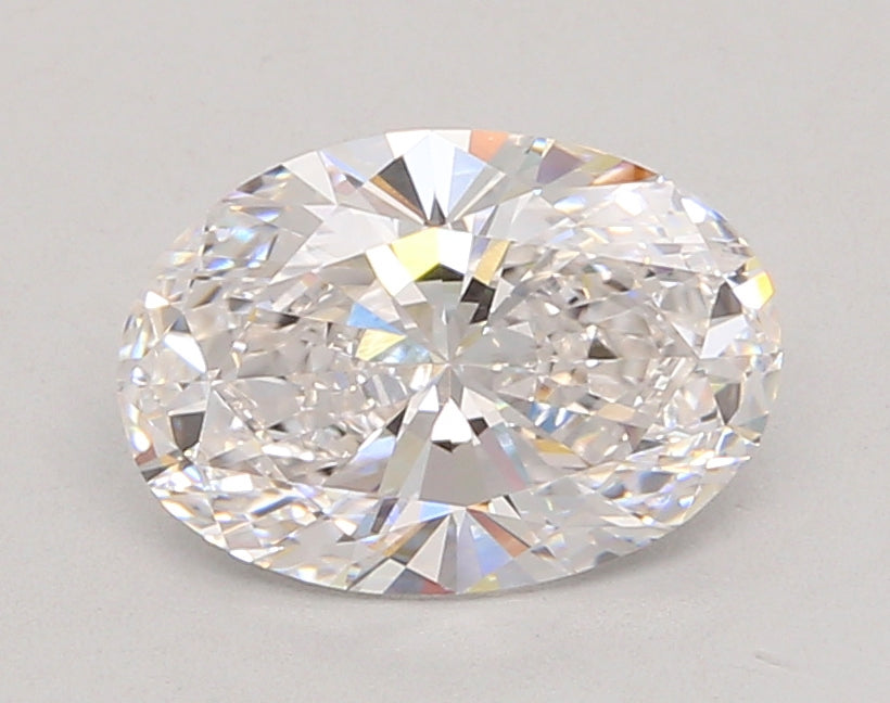 2.05 Carat Oval Shaped, Ideal Cut, E Color, VVS1 Clarity, IGI Certified Lab Grown Diamond