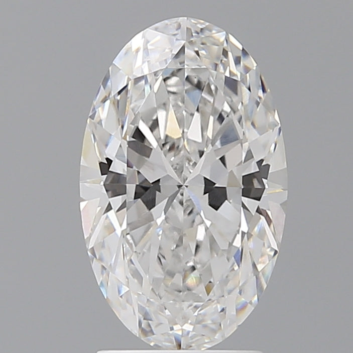 2.59 Carat Oval Shaped, Ideal Cut, D Color, VVS2 Clarity, IGI Certified Lab Grown Diamond