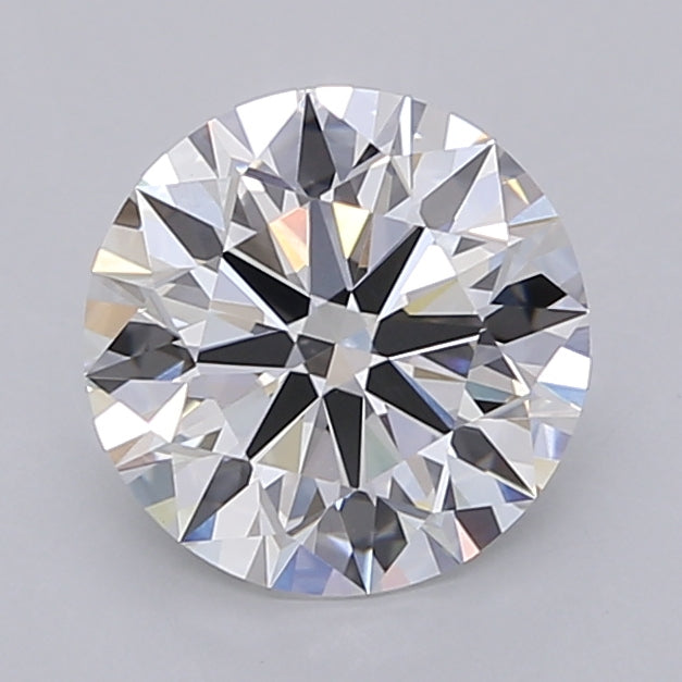 1.99 Carat Round Shaped, Ideal Cut, E Color, VVS2 Clarity, IGI Certified Lab Grown Diamond