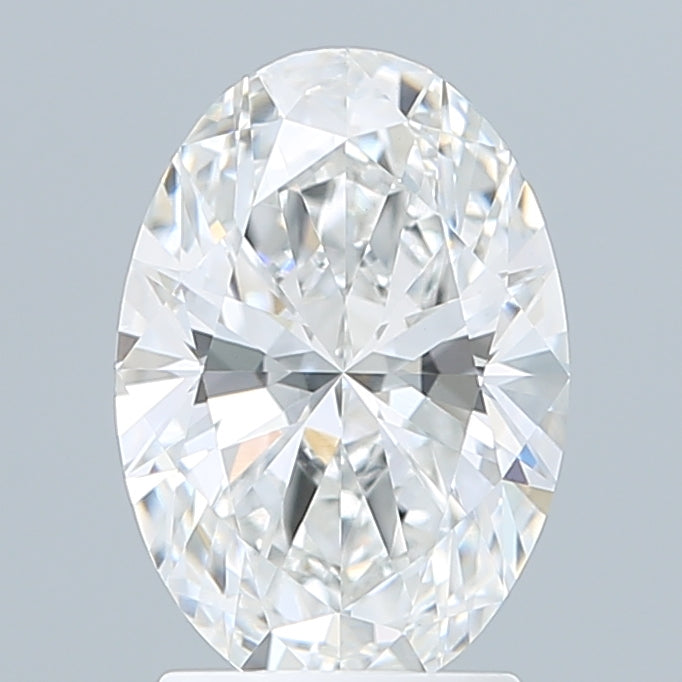 2.25 Carat Oval Shaped, Ideal Cut, E Color, VVS2 Clarity, IGI Certified Lab Grown Diamond