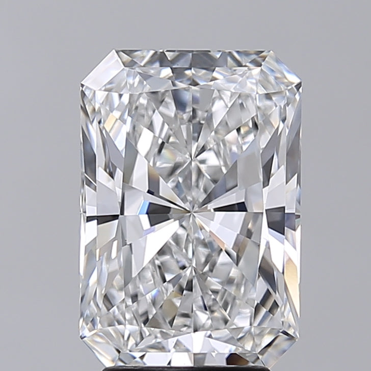 3.52 Carat Radiant Shaped, Excellent Cut, E Color, VS1 Clarity, IGI Certified Lab Grown Diamond