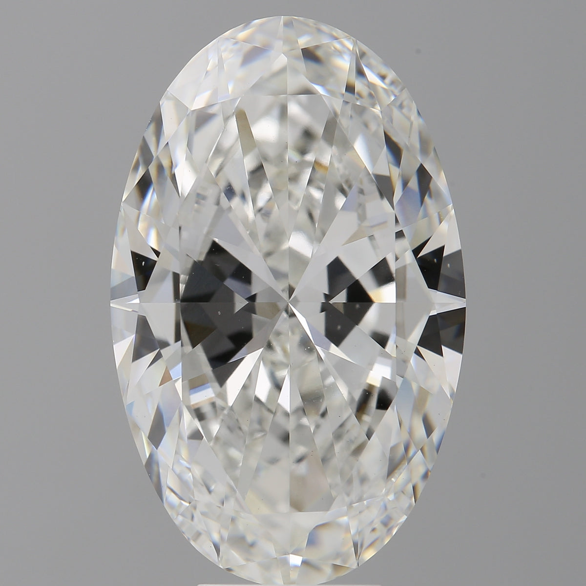9.09 Carat Oval Shaped, Ideal Cut, F Color, VVS2 Clarity, IGI Certified Lab Grown Diamond