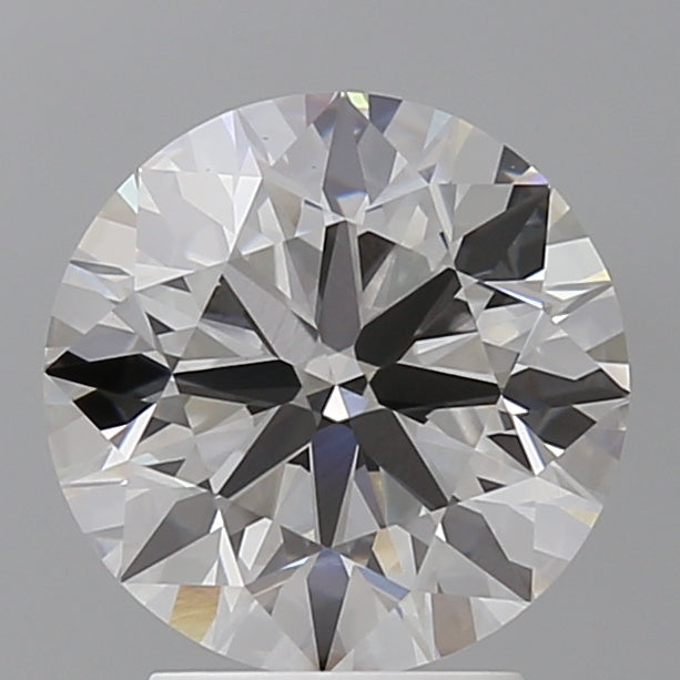 3.10 Carat Round Shaped, Ideal Cut, F Color, VVS2 Clarity, IGI Certified Lab Grown Diamond
