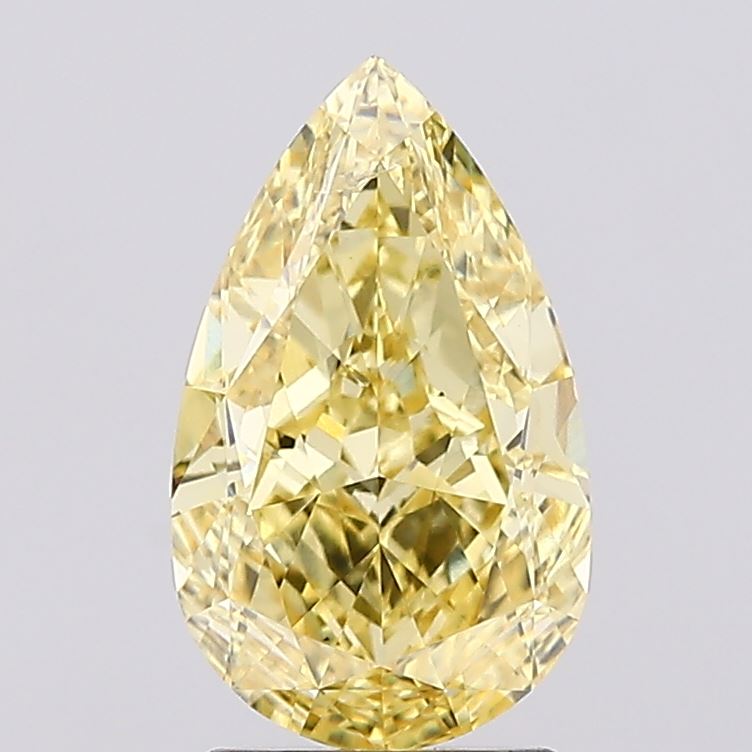 2.27 Carat Pear Shaped, Ideal Cut, SI1 Clarity, IGI Certified Lab Grown Diamond