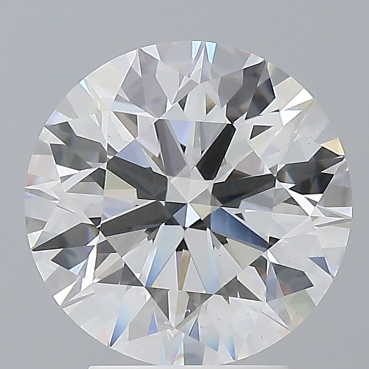 3.53 Carat Round Shaped, Ideal Cut, E Color, VS2 Clarity, IGI Certified Lab Grown Diamond