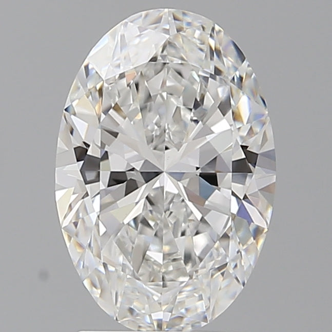 2.59 Carat Oval Shaped, Ideal Cut, E Color, VVS2 Clarity, IGI Certified Lab Grown Diamond