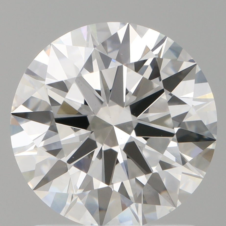 1.54 Carat Round Shaped, Ideal Cut, E Color, VVS2 Clarity, IGI Certified Lab Grown Diamond