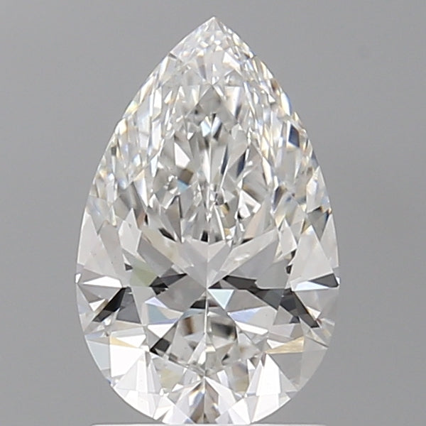 1.58 Carat Pear Shaped, Ideal Cut, E Color, VS1 Clarity, IGI Certified Lab Grown Diamond
