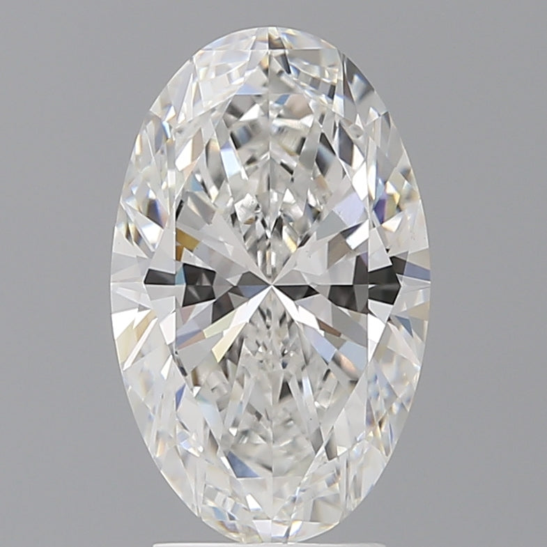 3.50 Carat Oval Shaped, Ideal Cut, E Color, VS1 Clarity, IGI Certified Lab Grown Diamond