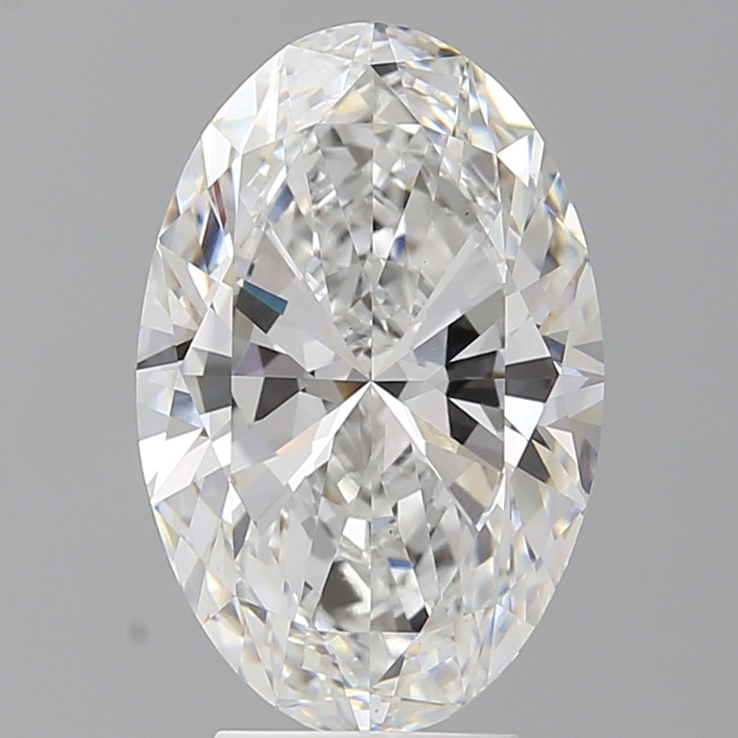 4.50 Carat Oval Shaped, Ideal Cut, E Color, VS1 Clarity, IGI Certified Lab Grown Diamond