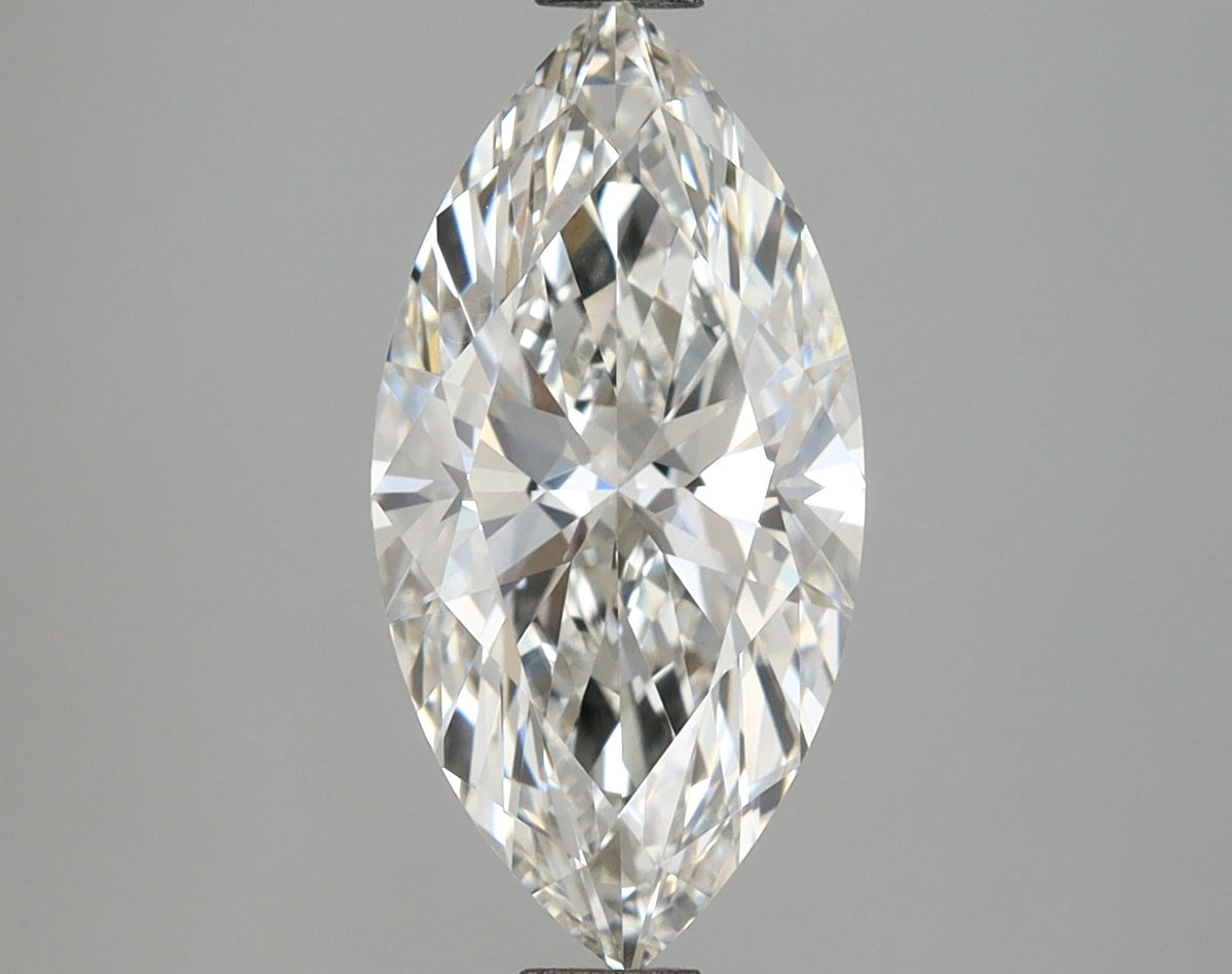 2.52 Carat Marquise Shaped, Ideal Cut, F Color, VVS2 Clarity, IGI Certified Lab Grown Diamond