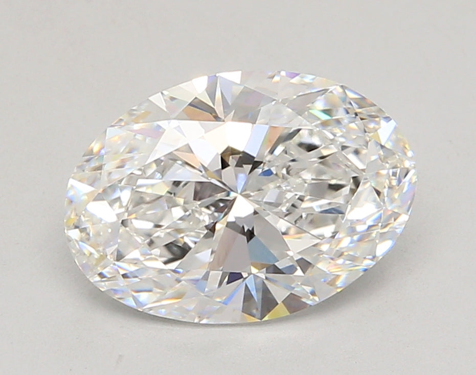 3.05 Carat Oval Shaped, Ideal Cut, E Color, VVS1 Clarity, IGI Certified Lab Grown Diamond