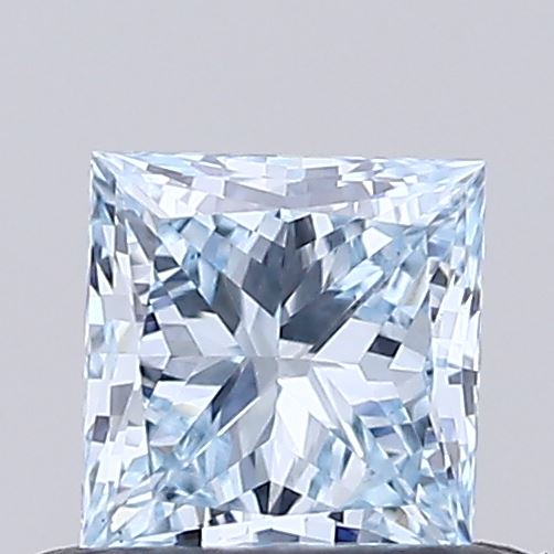 0.47 Carat Princess Shaped, Ideal Cut, VS1 Clarity, IGI Certified Lab Grown Diamond