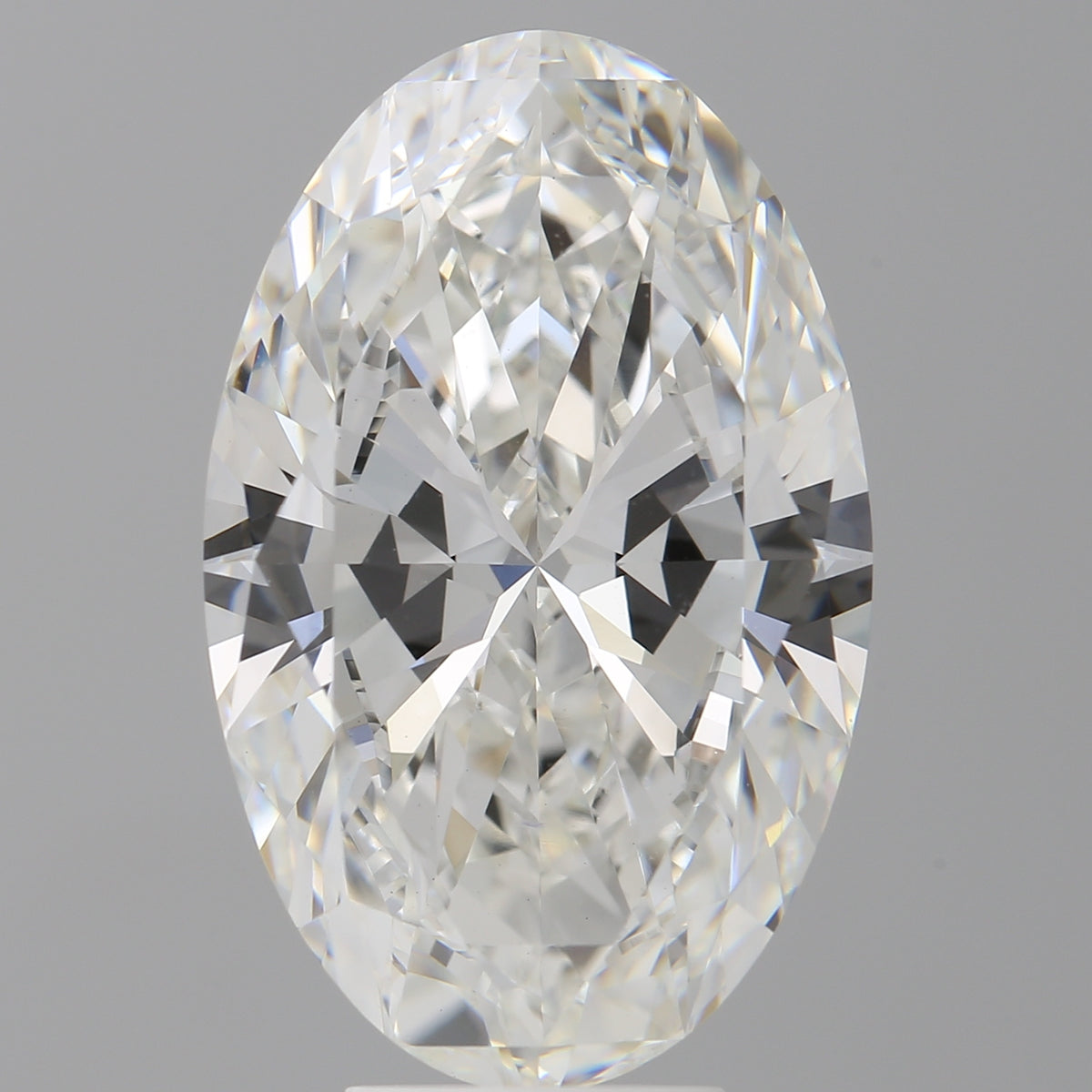7.03 Carat Oval Shaped, Ideal Cut, F Color, VVS2 Clarity, IGI Certified Lab Grown Diamond