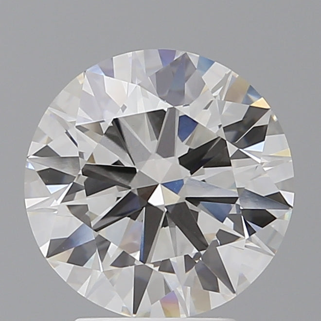 3.54 Carat Round Shaped, Ideal Cut, F Color, VVS2 Clarity, IGI Certified Lab Grown Diamond