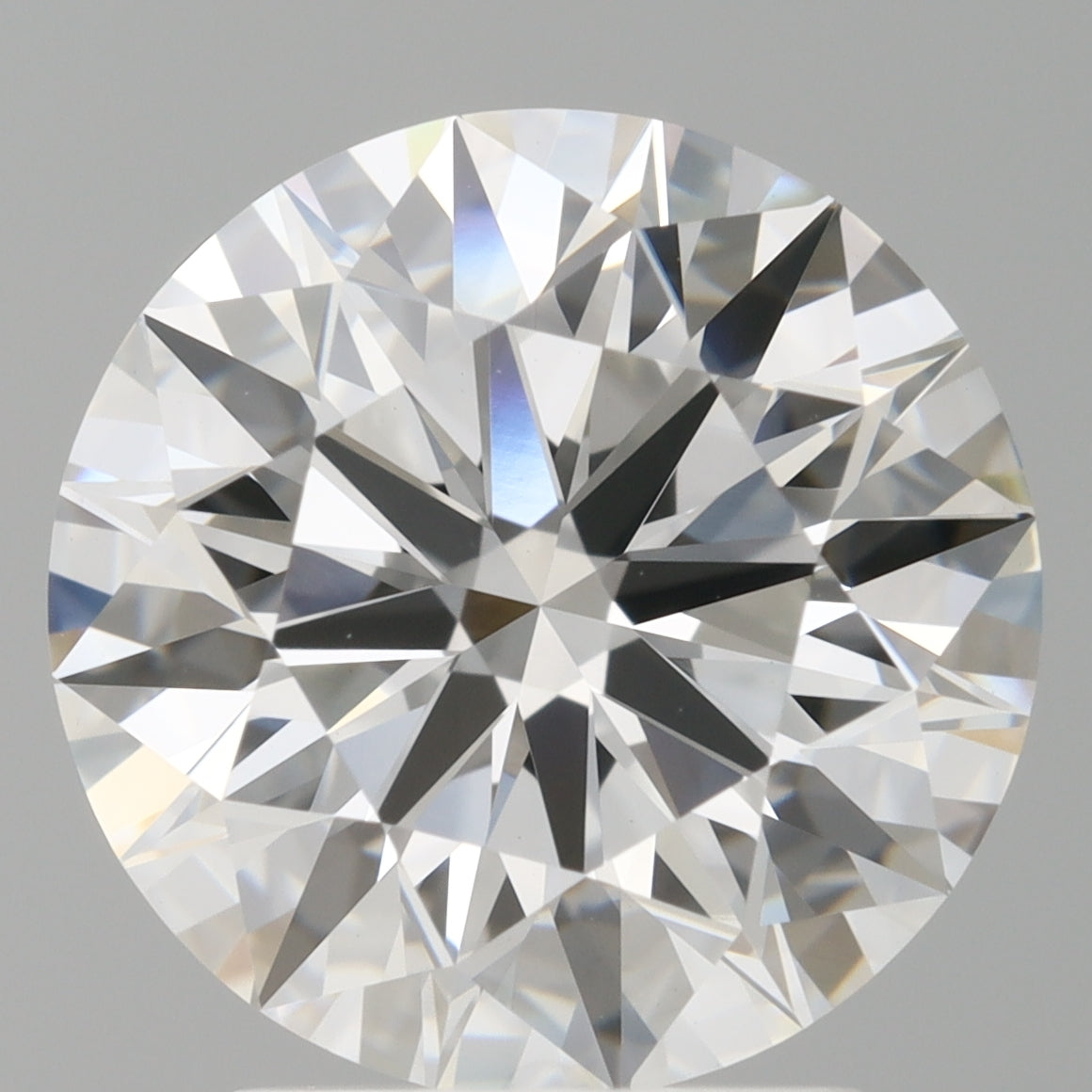 3.04 Carat Round Shaped, Ideal Cut, E Color, VVS2 Clarity, IGI Certified Lab Grown Diamond