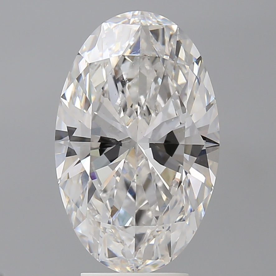 4.53 Carat Oval Shaped, Ideal Cut, E Color, VS1 Clarity, IGI Certified Lab Grown Diamond