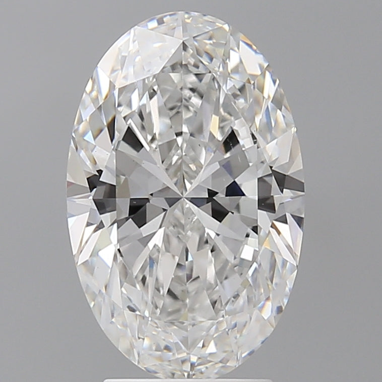 3.54 Carat Oval Shaped, Ideal Cut, E Color, VS1 Clarity, IGI Certified Lab Grown Diamond