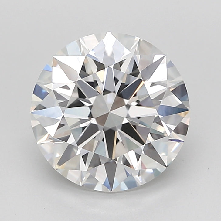 2.76 Carat Round Shaped, Ideal Cut, E Color, VVS2 Clarity, IGI Certified Lab Grown Diamond