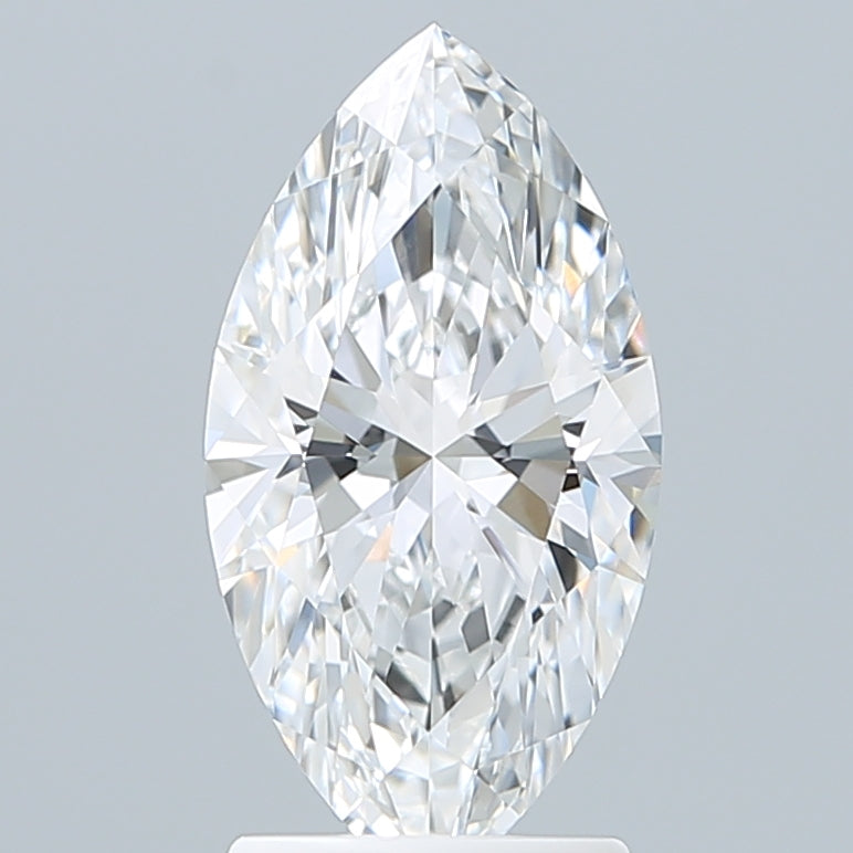 2.09 Carat Marquise Shaped, Ideal Cut, D Color, VVS2 Clarity, IGI Certified Lab Grown Diamond