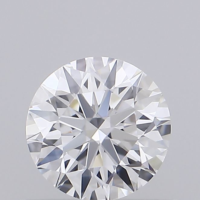 0.53 Carat Round Shaped, Ideal Cut, D Color, VS1 Clarity, IGI Certified Lab Grown Diamond