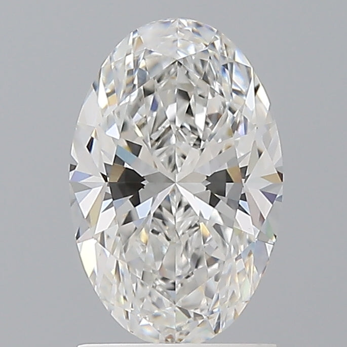 1.60 Carat Oval Shaped, Excellent Cut, E Color, VVS2 Clarity, IGI Certified Lab Grown Diamond