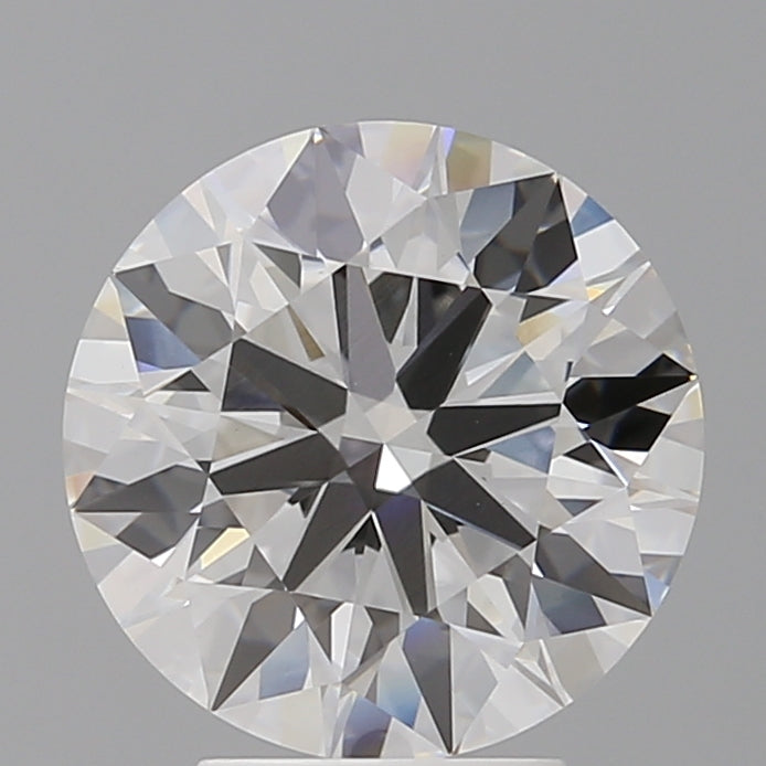4.10 Carat Round Shaped, Ideal Cut, E Color, VVS2 Clarity, IGI Certified Lab Grown Diamond