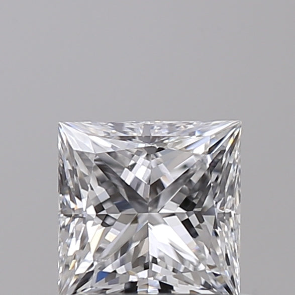 0.52 Carat Princess Shaped, Ideal Cut, D Color, VVS1 Clarity, IGI Certified Lab Grown Diamond