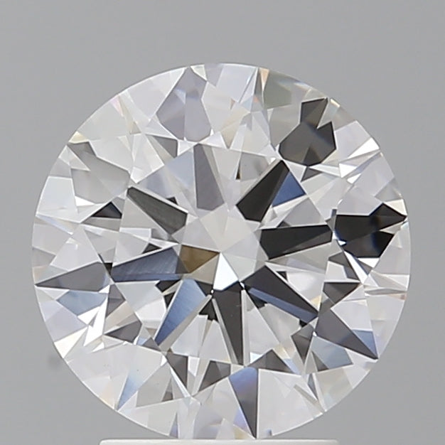 3.07 Carat Round Shaped, Ideal Cut, E Color, VVS2 Clarity, IGI Certified Lab Grown Diamond