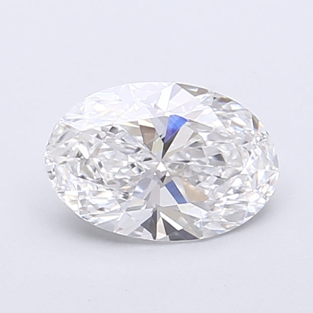0.98 Carat Oval Shaped, Very Good Cut, D Color, VS1 Clarity, IGI Certified Lab Grown Diamond