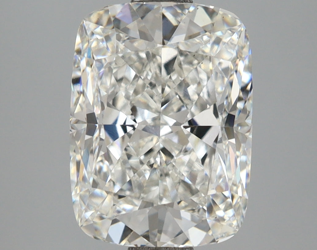 3.14 Carat Cushion Shaped, Ideal Cut, F Color, VS1 Clarity, IGI Certified Lab Grown Diamond