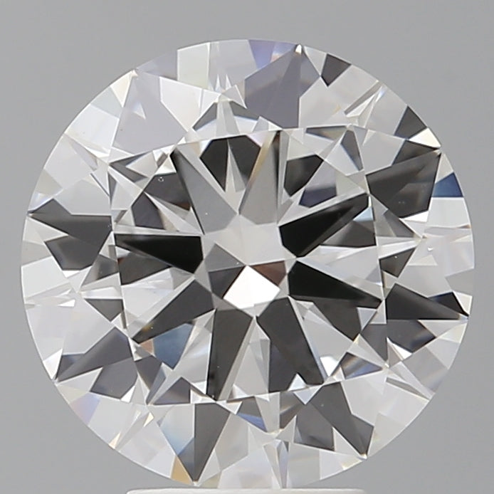 5.05 Carat Round Shaped, Excellent Cut, F Color, VVS2 Clarity, IGI Certified Lab Grown Diamond