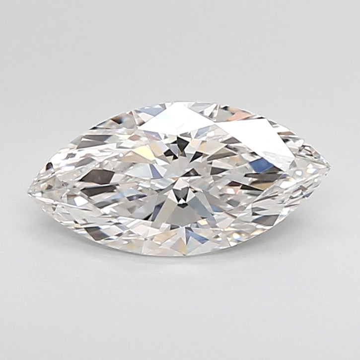 1.55 Carat Marquise Shaped, Ideal Cut, F Color, VVS1 Clarity, IGI Certified Lab Grown Diamond