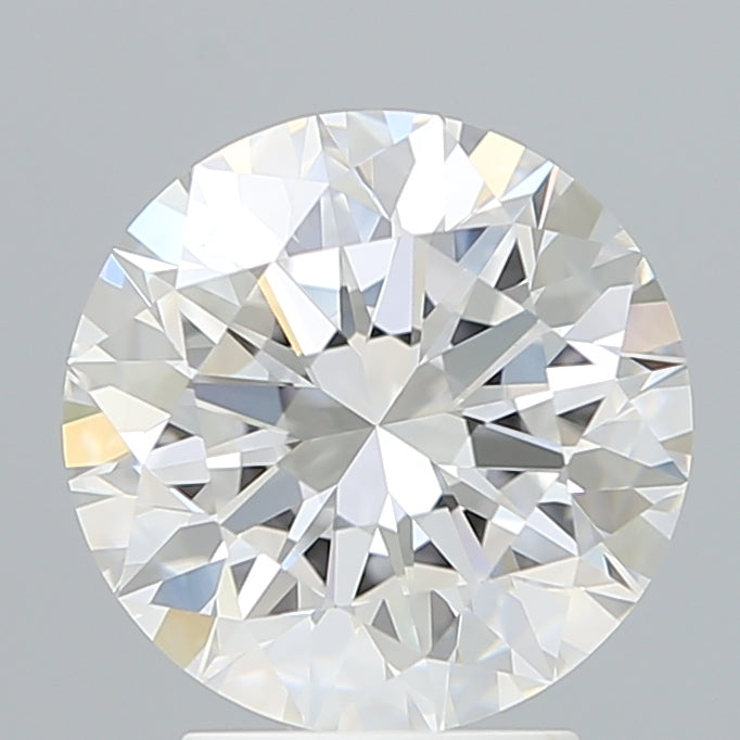 3.28 Carat Round Shaped, Excellent Cut, E Color, VVS2 Clarity, IGI Certified Lab Grown Diamond