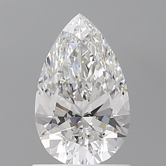 1.10 Carat Pear Shaped, Ideal Cut, E Color, VVS1 Clarity, IGI Certified Lab Grown Diamond