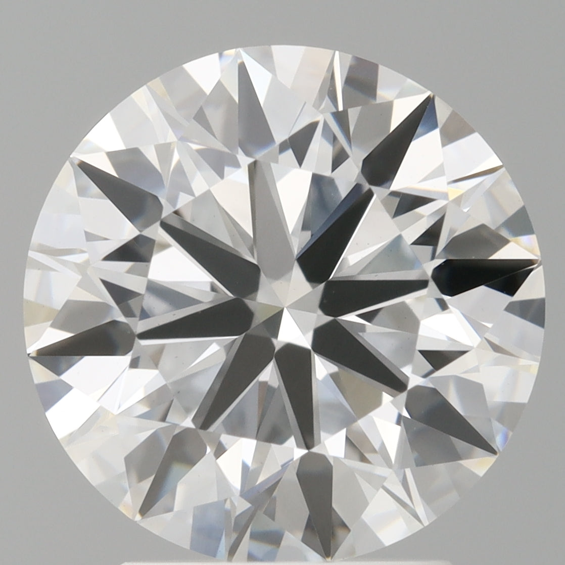 3.03 Carat Round Shaped, Ideal Cut, E Color, VVS2 Clarity, IGI Certified Lab Grown Diamond