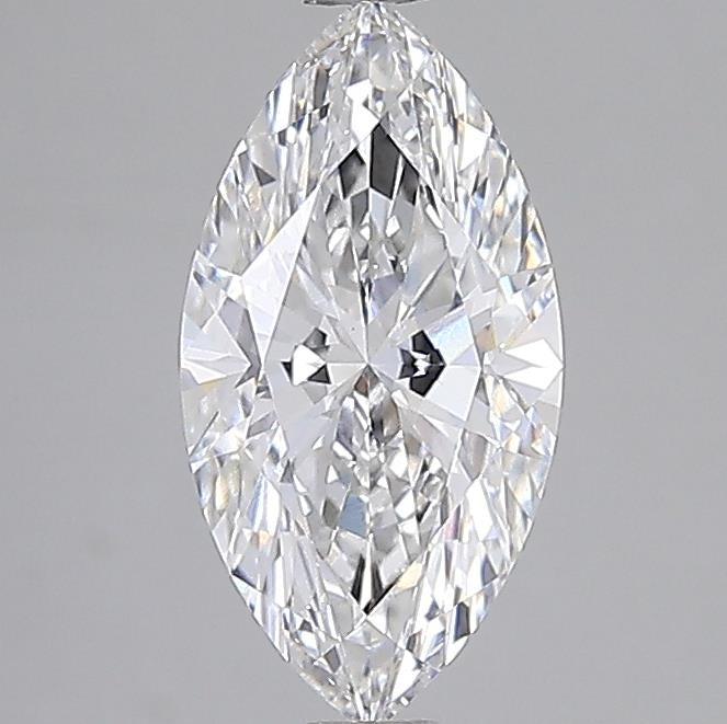 2.19 Carat Marquise Shaped, Ideal Cut, F Color, VVS1 Clarity, IGI Certified Lab Grown Diamond