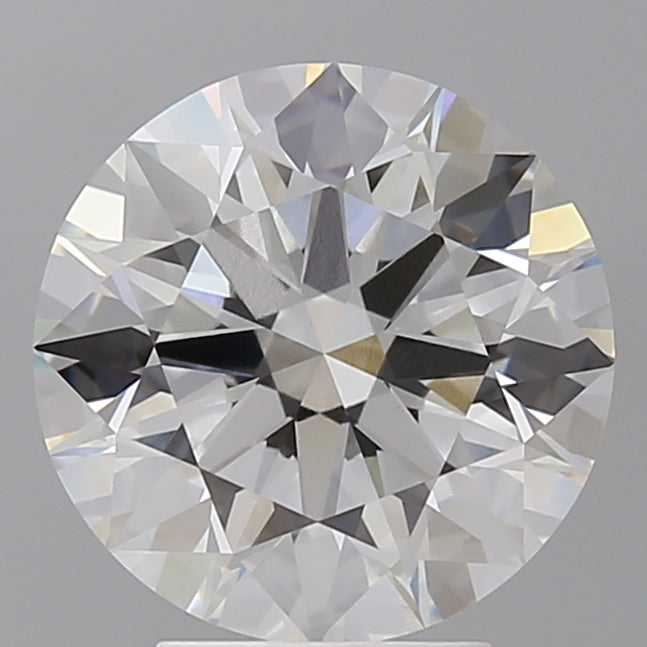 4.10 Carat Round Shaped, Ideal Cut, E Color, VVS2 Clarity, IGI Certified Lab Grown Diamond