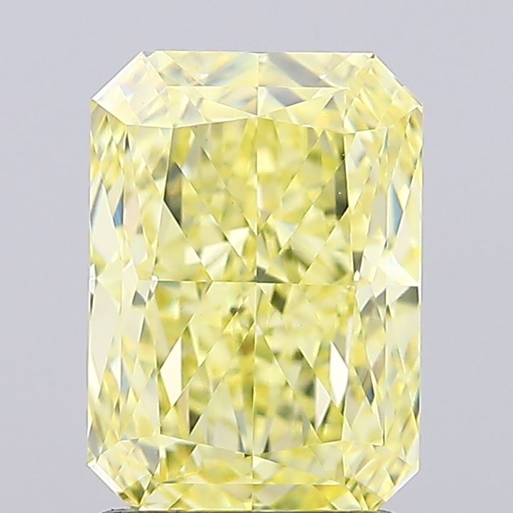 2.10 Carat Radiant Shaped, Ideal Cut, VS1 Clarity, IGI Certified Lab Grown Diamond