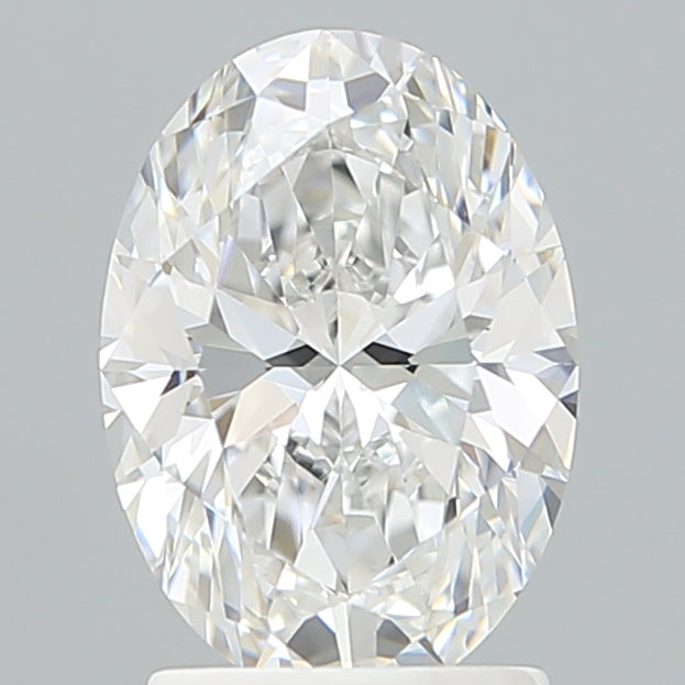 2.09 Carat Oval Shaped, Ideal Cut, D Color, VVS2 Clarity, IGI Certified Lab Grown Diamond