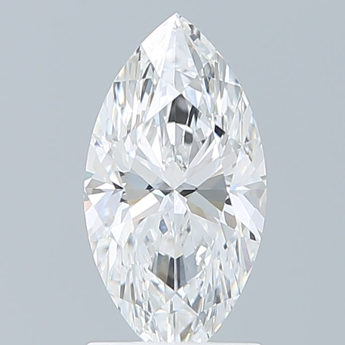 1.55 Carat Marquise Shaped, Ideal Cut, D Color, VVS2 Clarity, IGI Certified Lab Grown Diamond