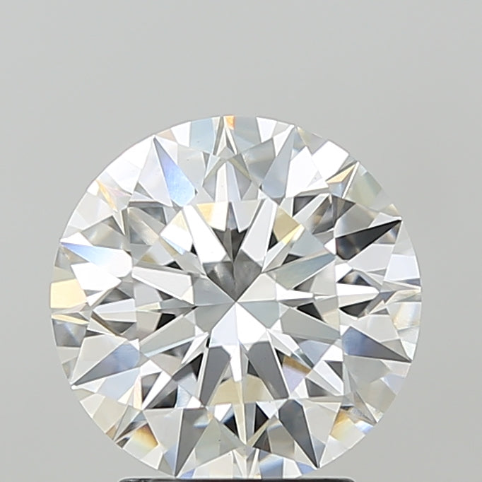 3.00 Carat Round Shaped, Ideal Cut, F Color, VVS2 Clarity, IGI Certified Lab Grown Diamond