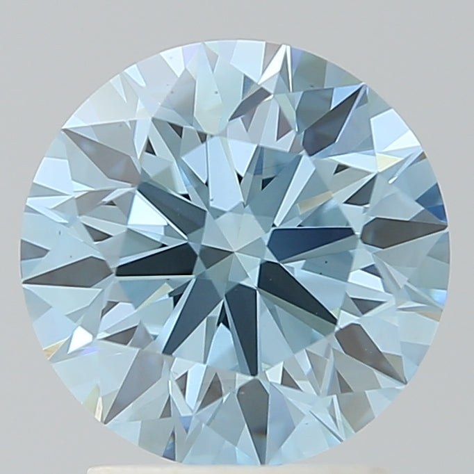 2.38 Carat Round Shaped, Ideal Cut, VS1 Clarity, IGI Certified Lab Grown Diamond
