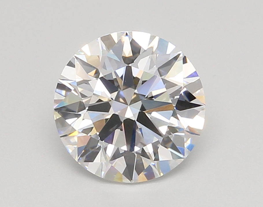 2.54 Carat Round Shaped, Ideal Cut, D Color, VVS2 Clarity, IGI Certified Lab Grown Diamond