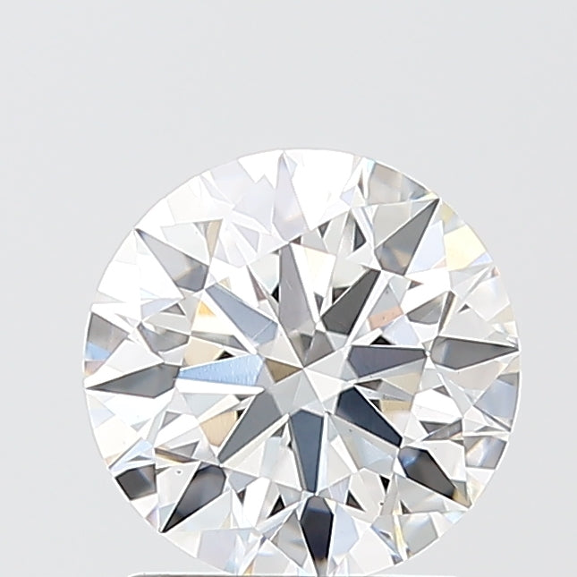 1.58 Carat Round Shaped, Ideal Cut, E Color, VS1 Clarity, IGI Certified Lab Grown Diamond