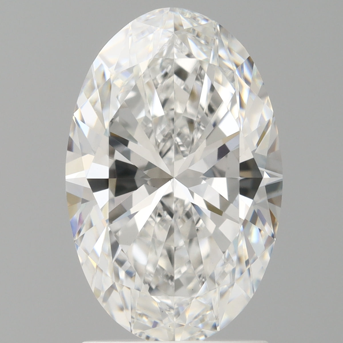 2.05 Carat Oval Shaped, Ideal Cut, E Color, VS1 Clarity, IGI Certified Lab Grown Diamond