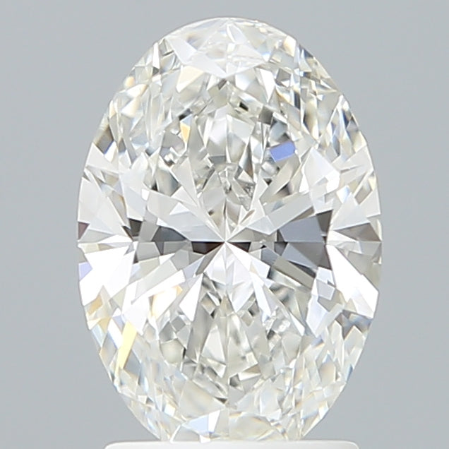 2.00 Carat Oval Shaped, Ideal Cut, F Color, VVS1 Clarity, IGI Certified Lab Grown Diamond