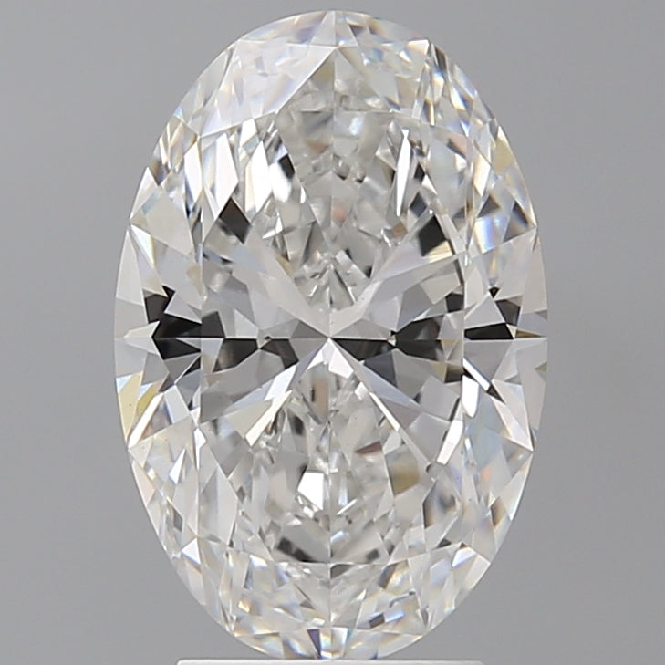 3.55 Carat Oval Shaped, Ideal Cut, E Color, VS1 Clarity, IGI Certified Lab Grown Diamond